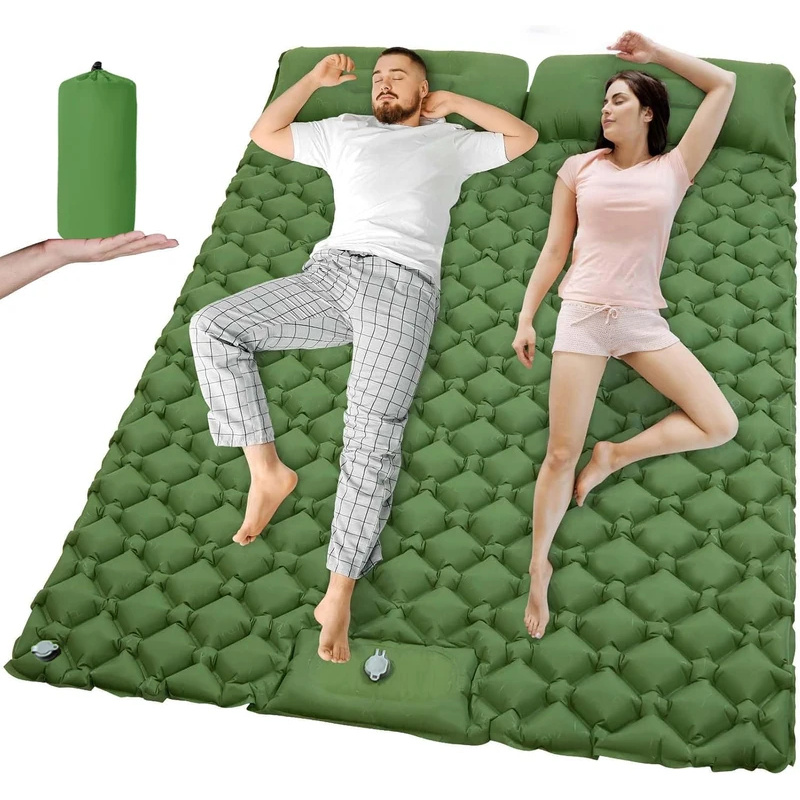 Outdoor Daybed Furniture - 야외 캠핑용 더블 에어 매트리스, 초광폭