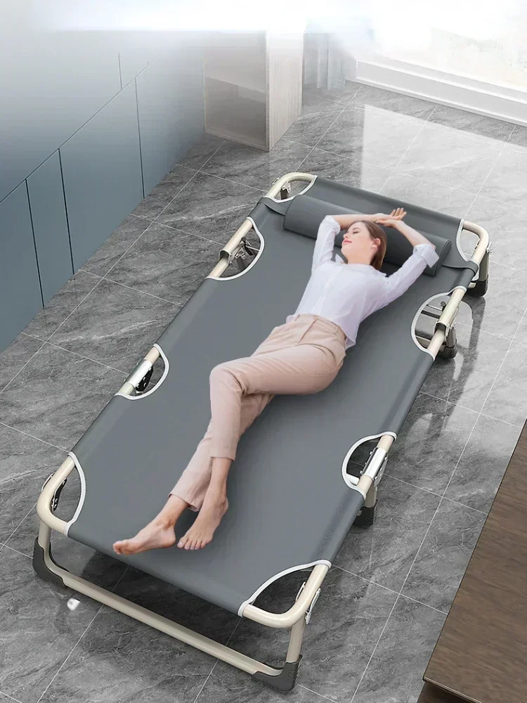 Outdoor Daybed Furniture - 사무실 점심시간 낮잠용 접이식 라운지 의자,