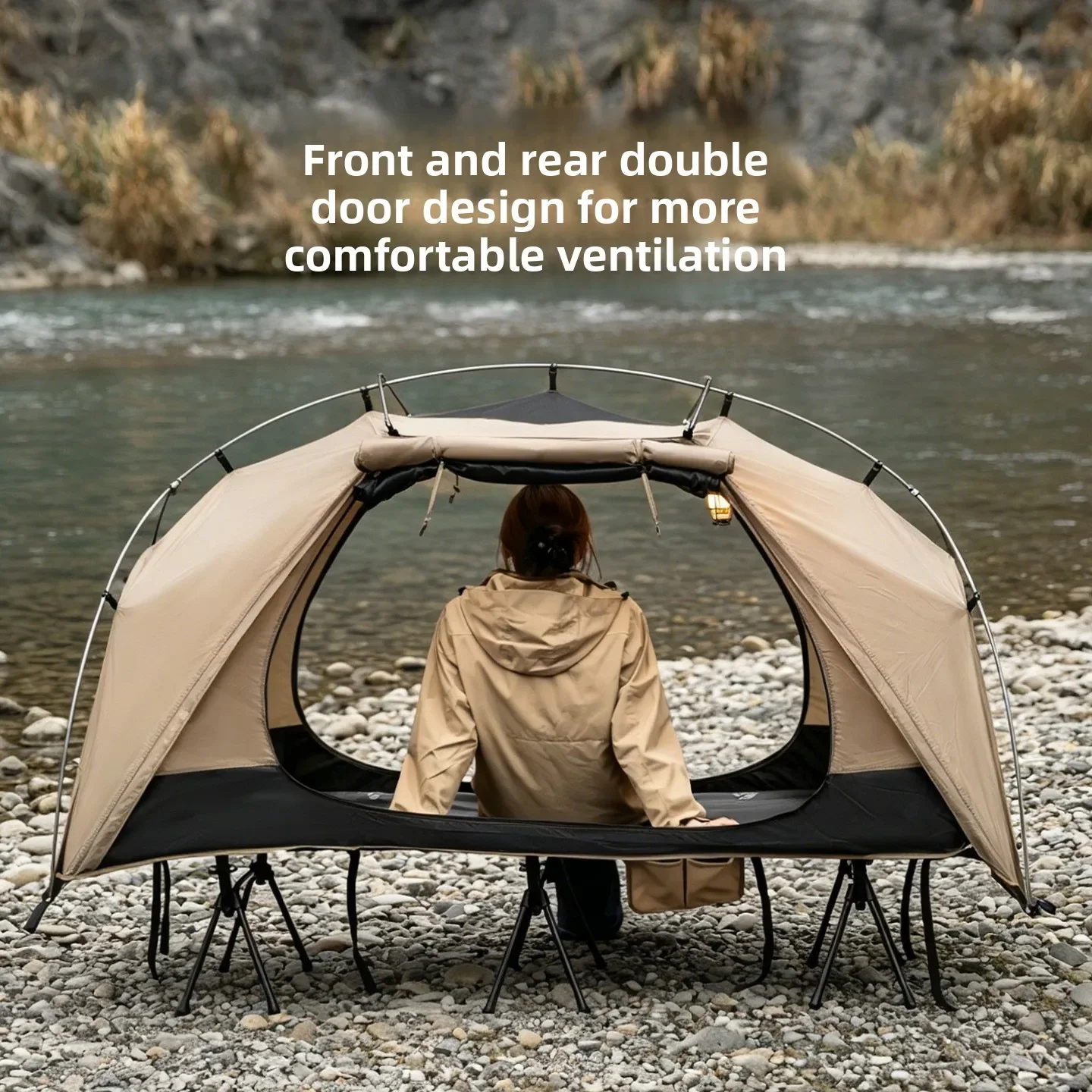 Outdoor Daybed Furniture - 마운틴하이커 아웃도어 캠프 침대 텐트 가구