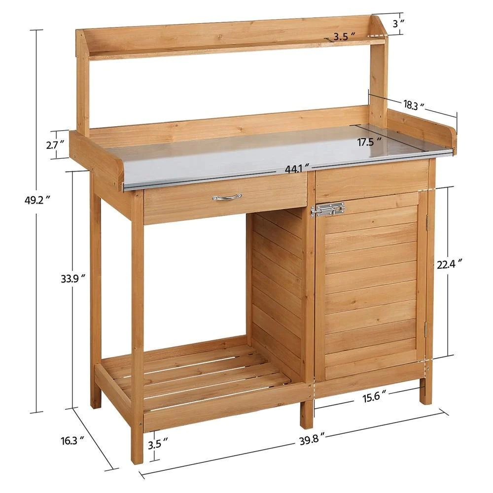 야외 가구용 원목 화분 작업대 - Outdoor Furniture Wood 리뷰 및 가격