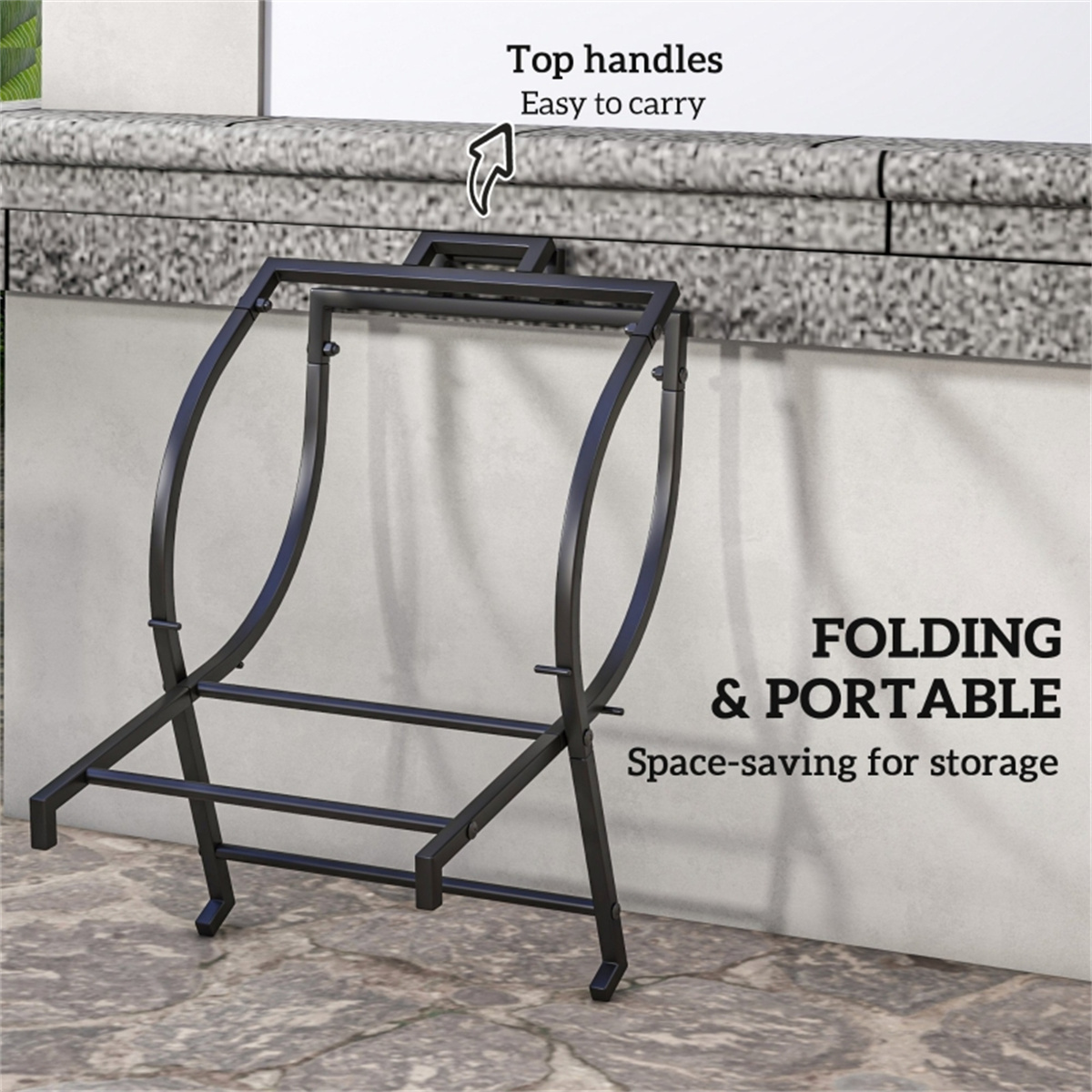 야외용 가구 장작 랙 헤비 듀티 목재 보관대 - Outdoor Furniture Wood 리뷰 및 가격